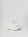 Bild 1 von Bershka Sneaker Mit Xl-Plateausohle Und Steinapplikation Damen 41 Weiss