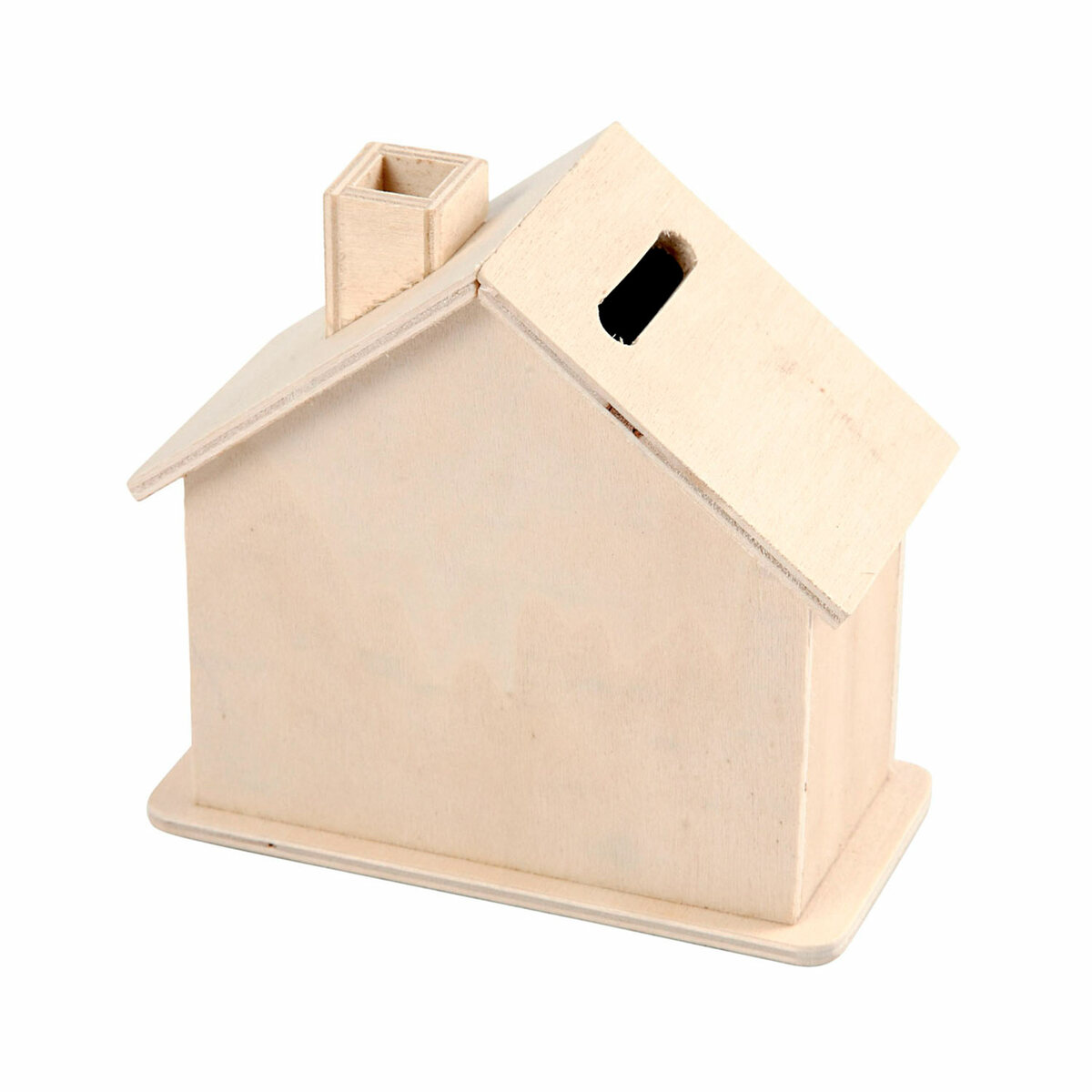 Spardose Haus aus Holz 10,1 x 10 x 5,4 cm von Pfennigpfeiffer ansehen!