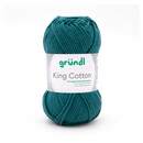 Bild 1 von Wolle "King Cotton" 50 g petrol