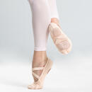 Bild 1 von Ballettschuhe geteilte Sohle Stretch-Leinen Gr. 28‒40 lachsfarben