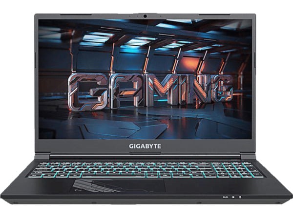 Bild 1 von GIGABYTE G5 MF-E2DE333SD, Gaming Notebook mit 15,6 Zoll Display, Intel® Core™ i5 Prozessor, 8 GB RAM, 512 SSD, NVIDIA GeForce RTX 4050 GPU, Schwarz