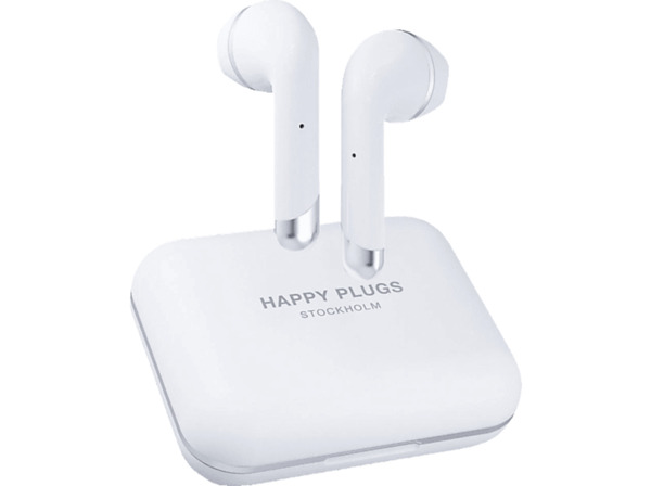 Bild 1 von HAPPY PLUGS Air 1 Plus Earbud, In-ear Kopfhörer Bluetooth Weiß