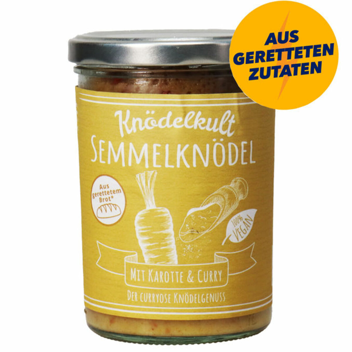 Bild 1 von Knödelkult Semmelknödel mit Karotte & Curry