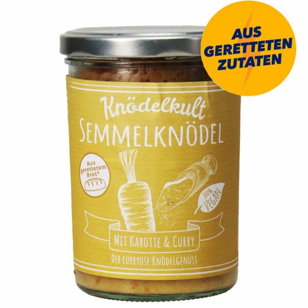 Bild 1 von Knödelkult Semmelknödel mit Karotte & Curry