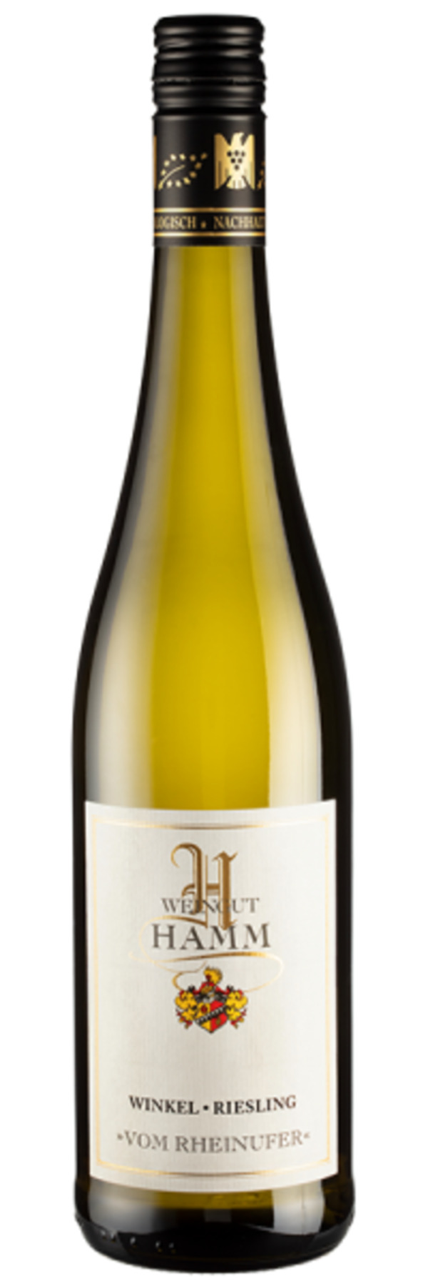 Bild 1 von Winkel Riesling ‚vom Rheinufer‘ trocken (Bio) - 2021 - Hamm - Deutscher Weißwein