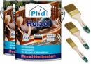 Bild 1 von Premium Holzöl Pflegeöl Holzschutz Imprägnieröl Pinsel Farblos