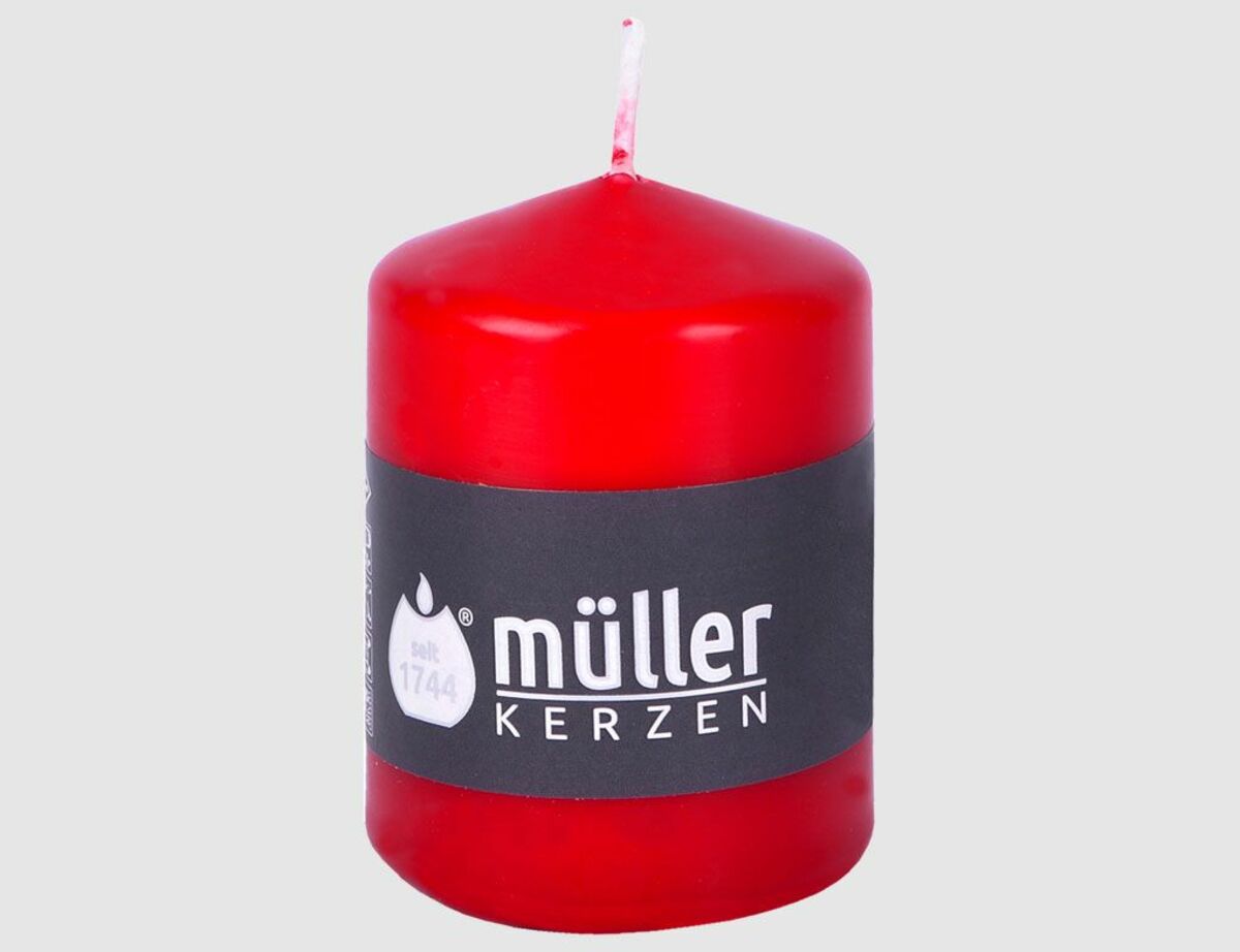 Bild 1 von Stumpenkerze Kaminrot klein