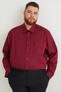 Bild 1 von C&A Hemd-Regular Fit-Kent-bügelleicht, Rot, Größe: 3XL