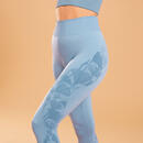 Bild 1 von 7/8-Leggings Damen Yoga nahtlos - indigo