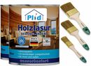 Bild 1 von Premium Holzlasur Holzschutzlasur Holzschutz Lasurpinsel Kiefer