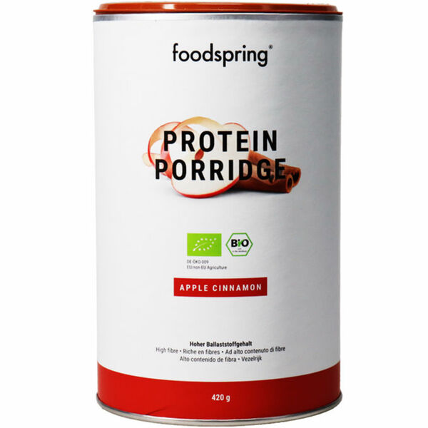 Bild 1 von Foodspring BIO Protein Porridge Apfel-Zimt