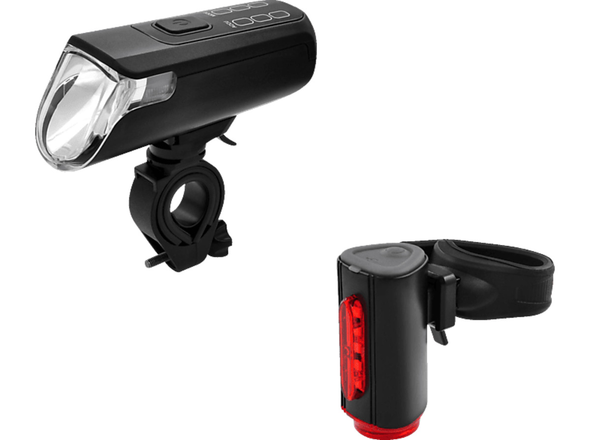 Bild 1 von FISCHER 50565 AKKU-USB-LED BEL.-SET BODENBEL. 60 LUX, Schwarz