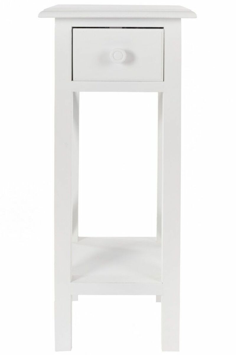 Bild 1 von My Flair Beistelltisch "Meridian", mit einer Schublade, Antikweiß