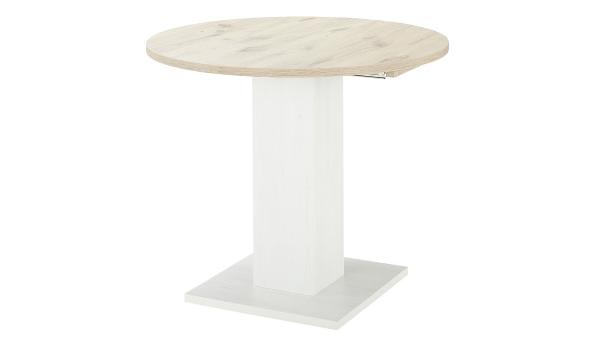 Bild 1 von Esstisch ausziehbar  Tap holzfarben Maße (cm): H: 76  Ø: [90.0] Esszimmermöbel