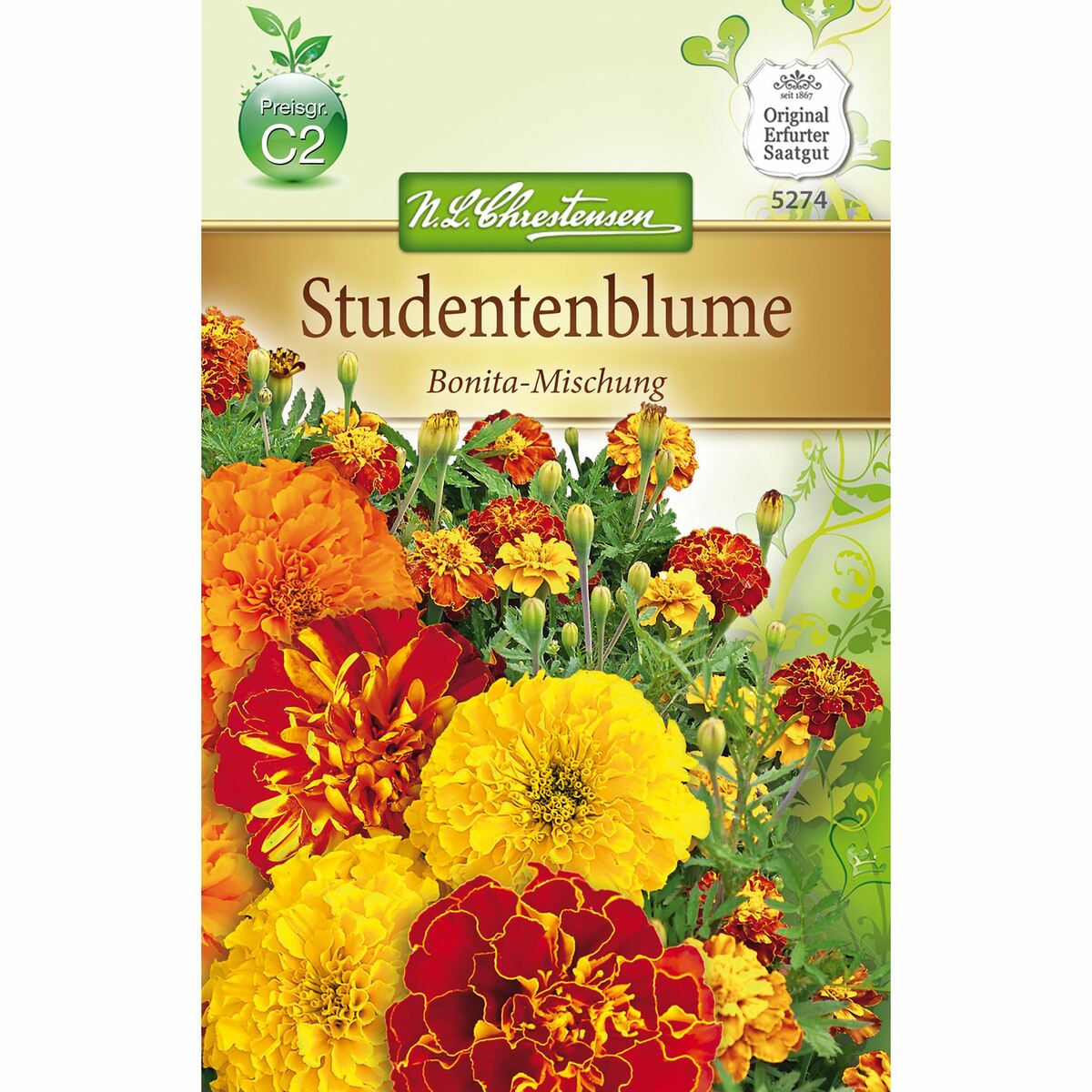 Bild 1 von Tagetes patula Bonita - Mischung