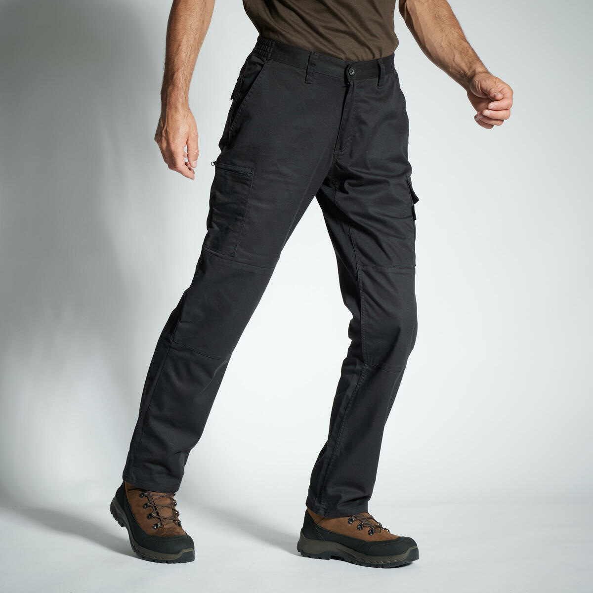 Bild 1 von Jagdhose Steppe 300 Cargo strapazierfähig schwarz