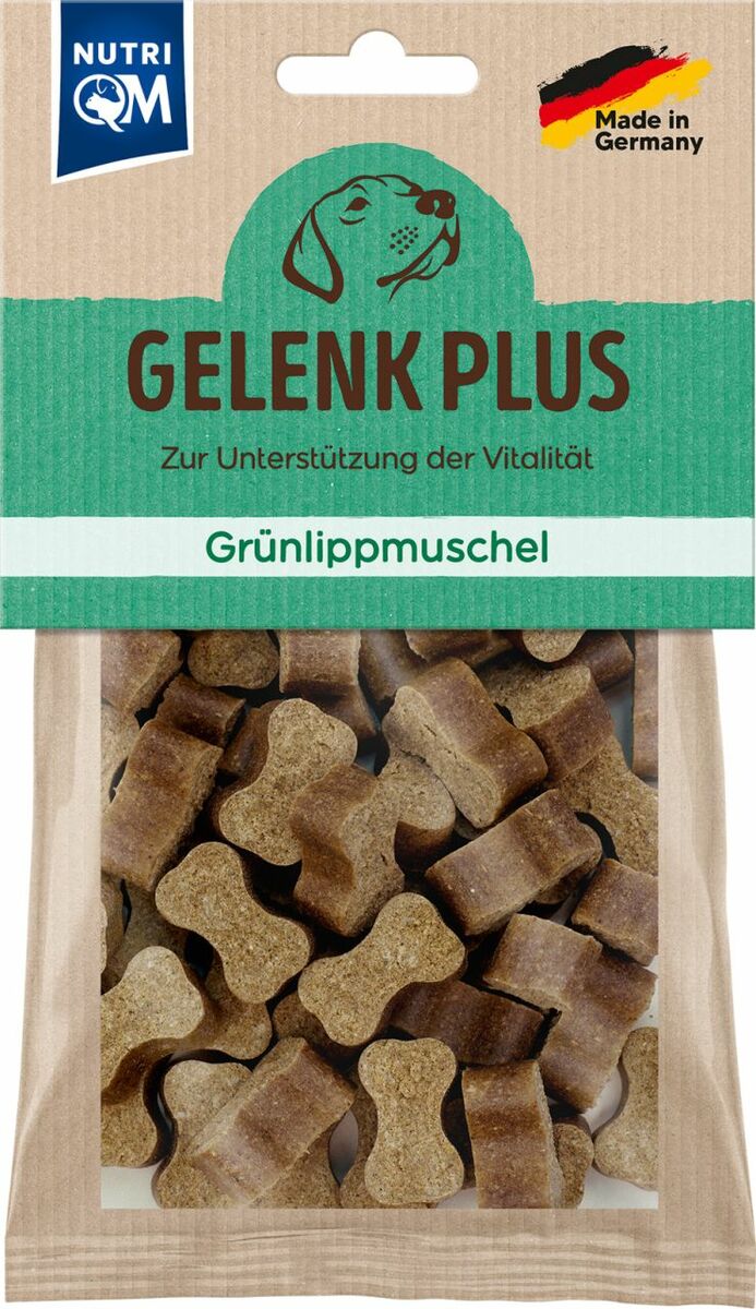 Bild 1 von NutriQM Snack Gelenk Grünlippmuschel 125g
