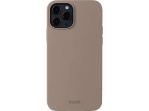 HOLDIT Silicone Case, Backcover, Apple, iPhone 12/12 Pro, Mocha Brown