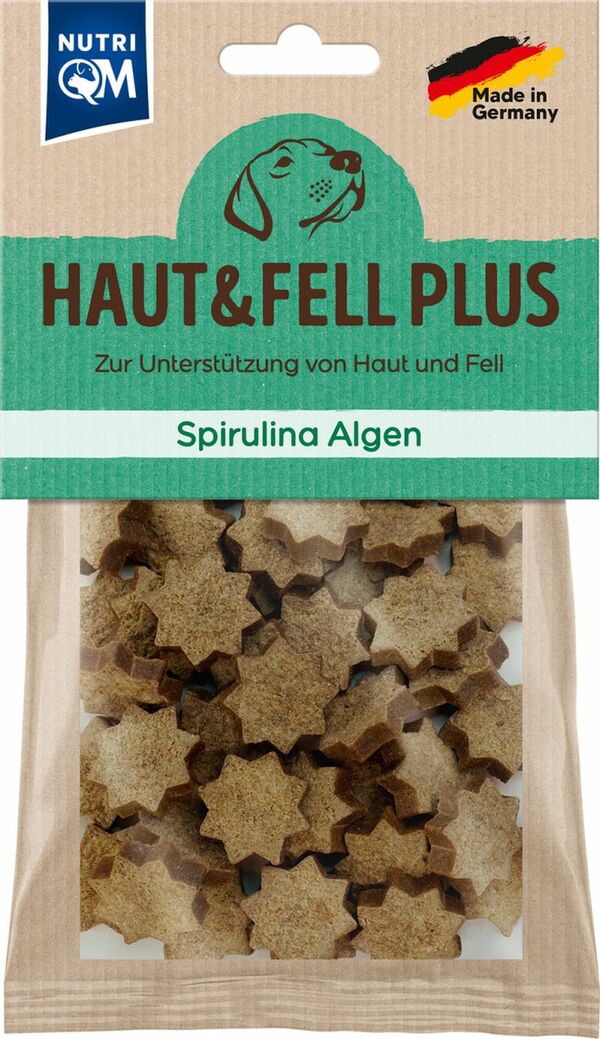 Bild 1 von NutriQM Snack Haut & Fell Spirulina Alge 125g