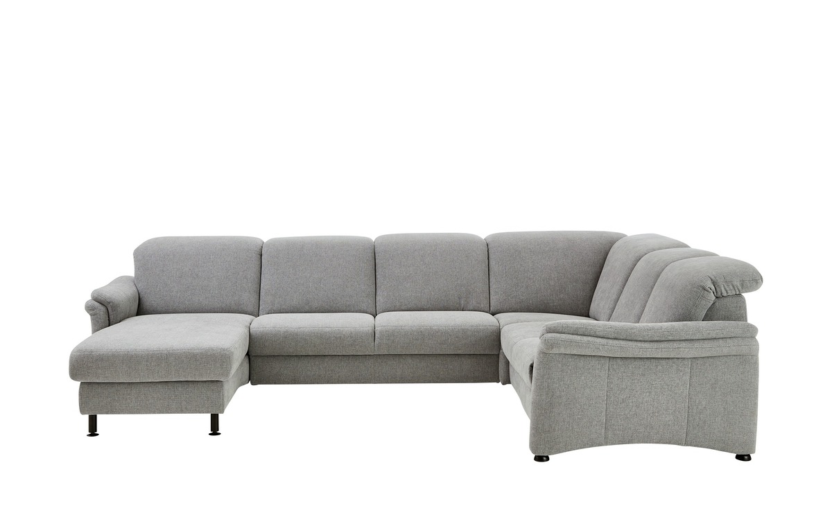 Bild 1 von Planform Wohnlandschaft  Zaneta U grau Maße (cm): B: 334 H: 83 T: 235 Wohnzimmermöbel