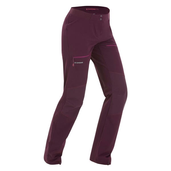 Bild 1 von Kletterhose Damen leicht - Rock Evo bordeaux