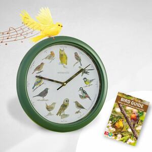 Starlyf Birdsong Clock Wanduhr mit Vogelstimmen
