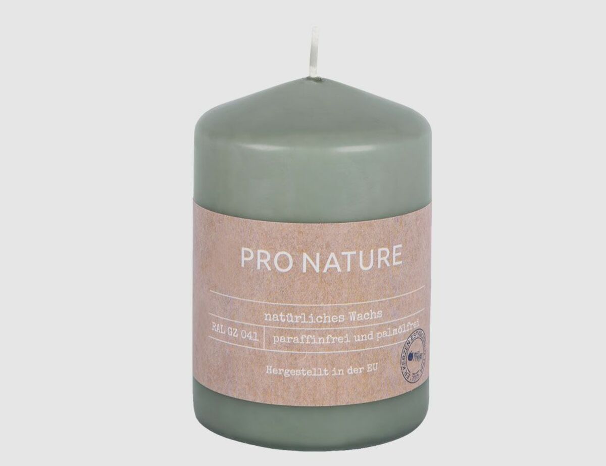 Bild 1 von Stumpenkerze Pro Nature Minze klein