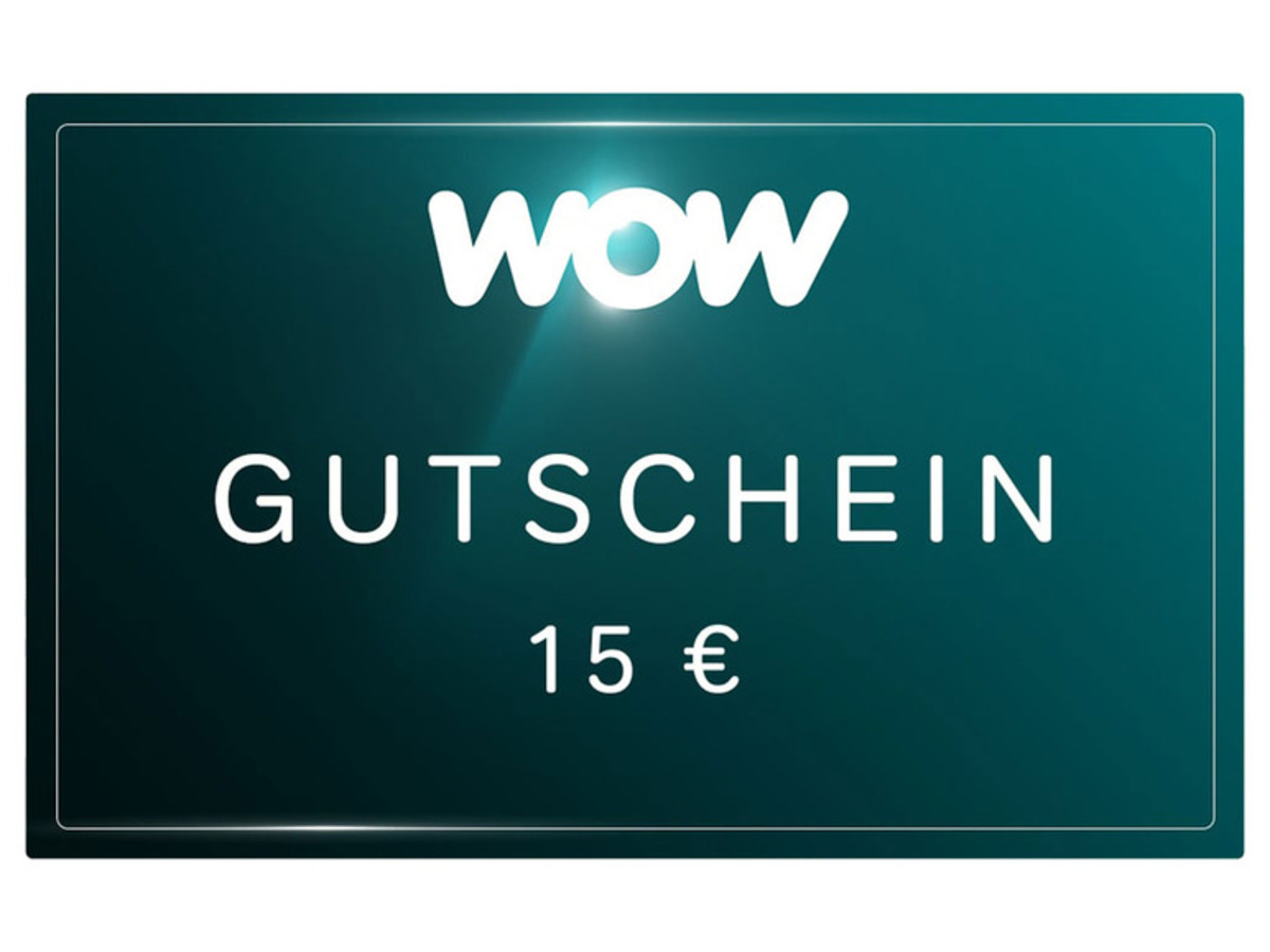 Bild 1 von WOW Streaming Guthabenkarte 15€