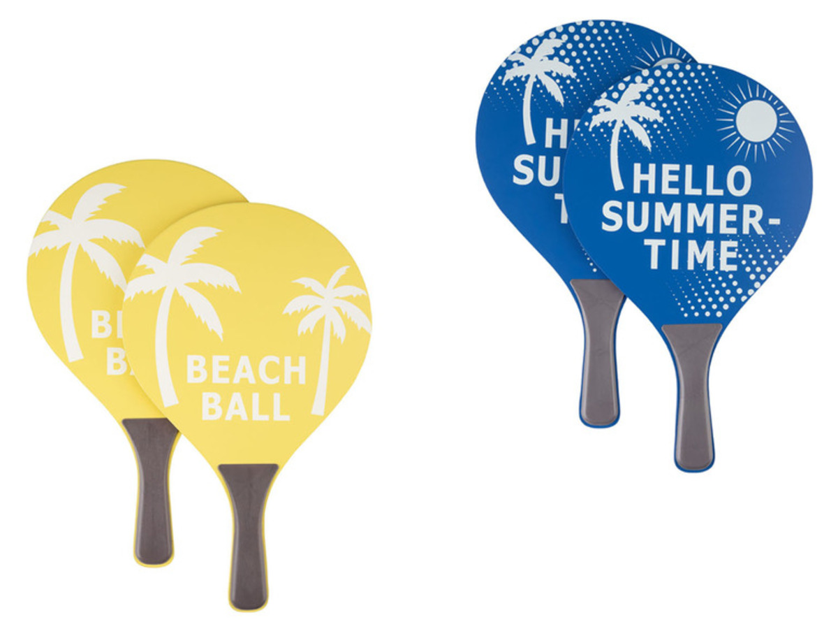 Bild 1 von CRIVIT Beach Ball Set, mit 2 Schlägern