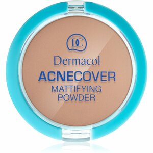 Dermacol Acne Cover Kompaktpuder für problematische Haut, Akne Farbton Shell 11 g