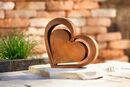 Bild 1 von HomeLiving Deko-Herz "Rostoptik" Liebe Deko Garten Tisch Terrasse Balkon Schmuck