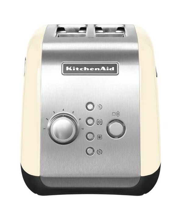 Bild 1 von Kitchen Aid Toaster 5KMT221EAC Creme, Metall