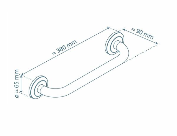 Bild 2 von Wannengriff London Chrom