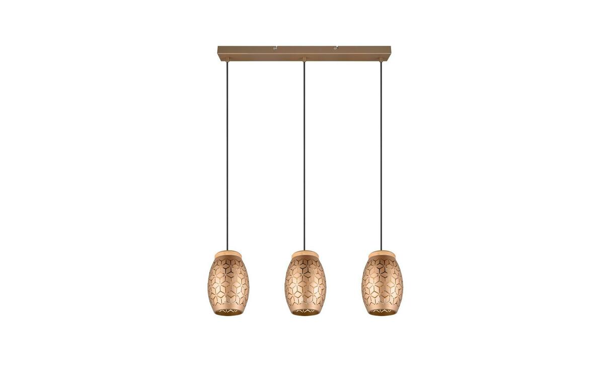 Bild 1 von Trio Pendelleuchte braun Maße (cm): B: 71 H: 150 T: 15 Lampen & Leuchten