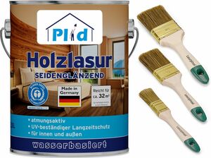 Premium Holzlasur Holzschutzlasur Holzschutz Lasurpinsel Palisander