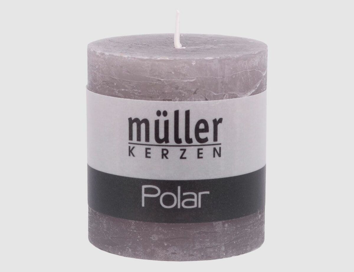 Bild 1 von Stumpenkerze Polar Schiefer klein