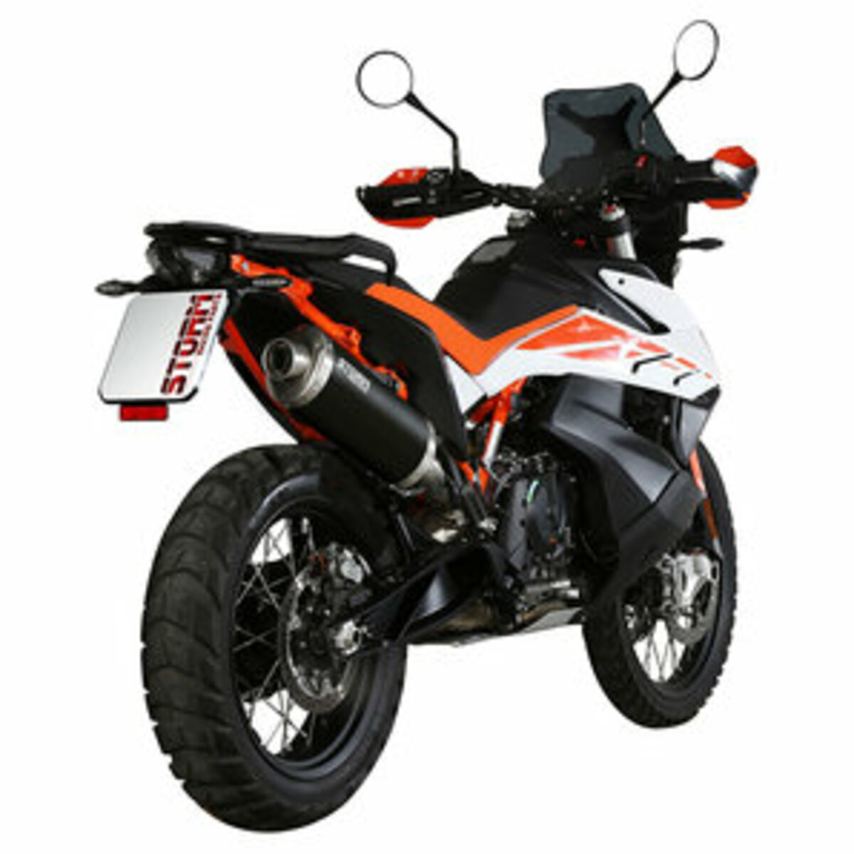 Bild 1 von STORM Steel Black Oval Endschalldämpfer Storm