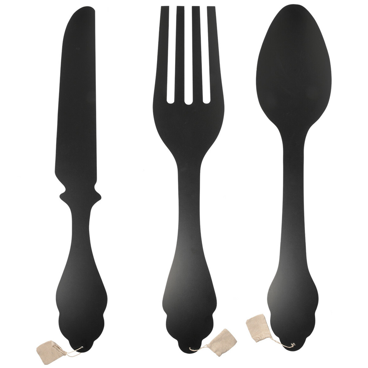 Bild 1 von 3 Wandtafeln im Besteck-Design