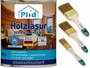 Bild 1 von Premium Holzlasur Holzschutzlasur Holzschutz Lasurpinsel Teak