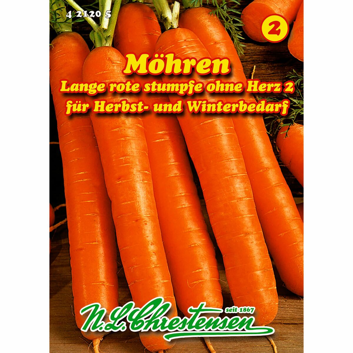 Bild 1 von Speisemöhre, Lange rote stumpfe 2