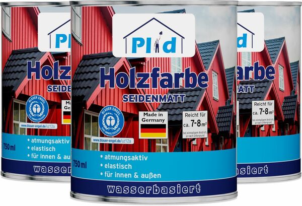 Bild 1 von Premium Holzfarbe Holzlack Farbe für Holz Weiß