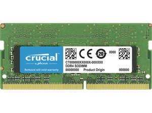 CRUCIAL DDR4 3200 MT/s SODIMM 260pin CL19 Notebook-Arbeitsspeicher 32 GB