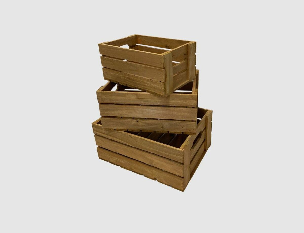 Bild 1 von Holzbox Tongo Braun