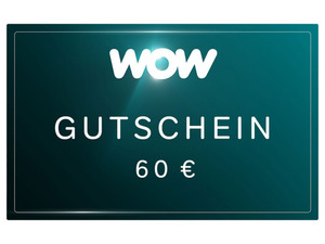 WOW Streaming Guthabenkarte 60€
