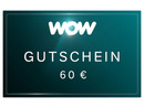 Bild 1 von WOW Streaming Guthabenkarte 60€