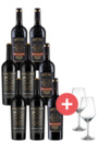 Bild 1 von 8er-Paket Best of Primitivo und Appassimento inkl. 2er-Set Schott-Zwiesel Gläser - Weinpakete
