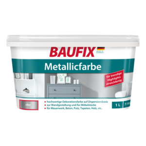 BAUFIX Metallicfarbe silber