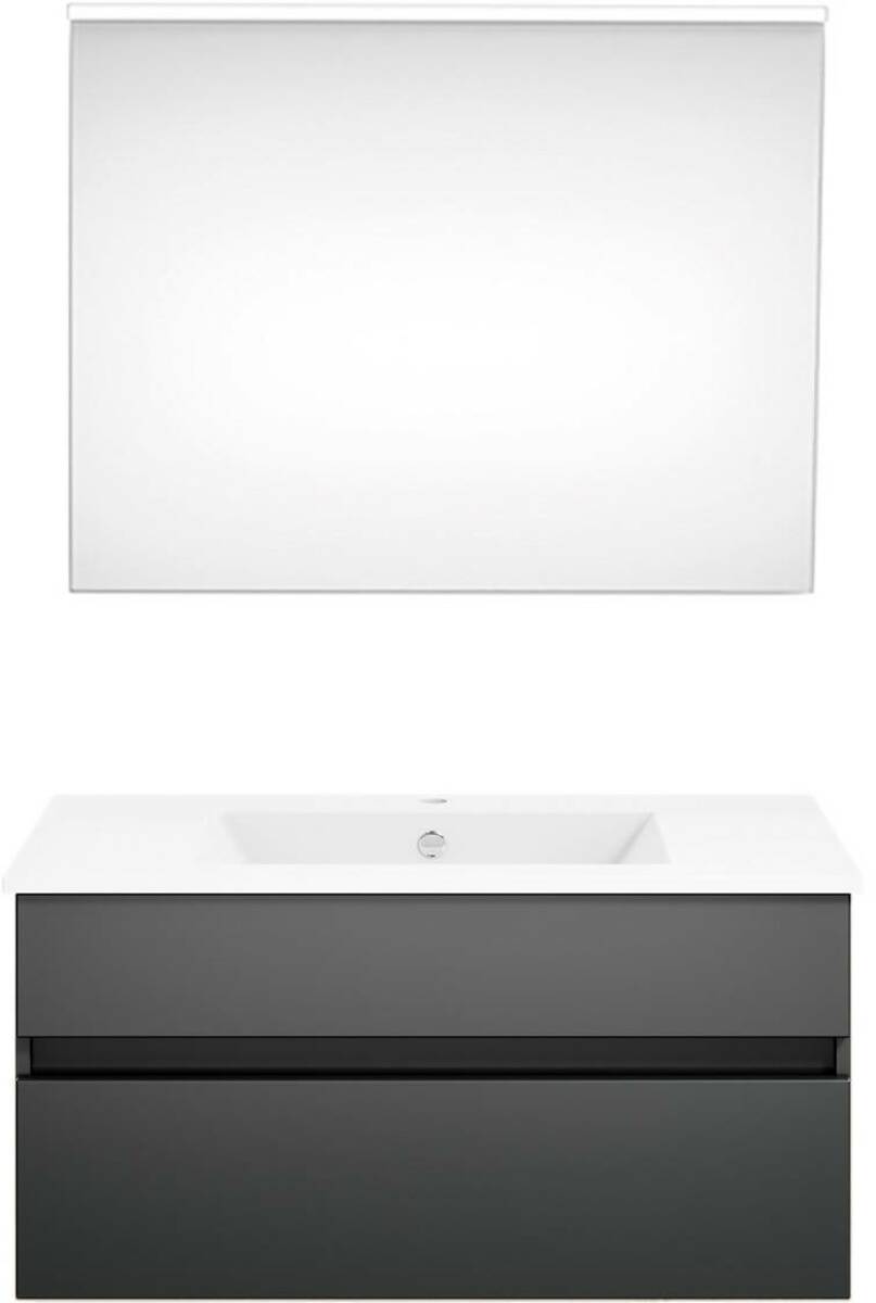 Bild 1 von Puris Badkombination NEXT4YOU, Holznachbildung