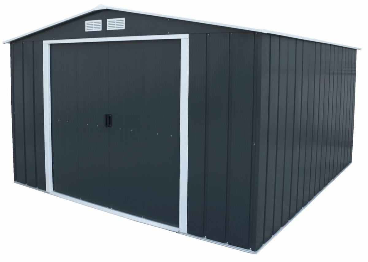 Bild 1 von Metallgerätehaus Duramax Colossus ECO XXL 11,6 m² anthrazit - Duramax 61351