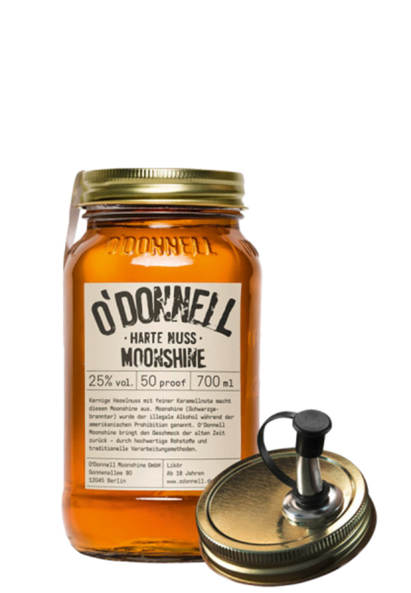 Bild 1 von O'Donnell Moonshine Harte Nuss Likör - O'Donnell Moonshine - Spirituosen